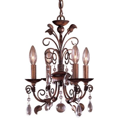 Mini Crystal Chandelier No. 3127 by Minka-Lavery - Starlight Lighting USA and Canada